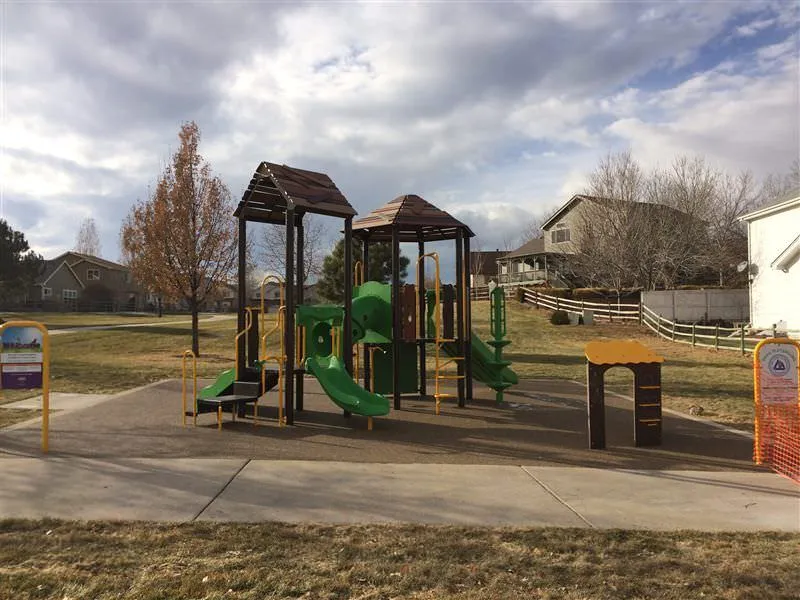 Davis Street Playground area